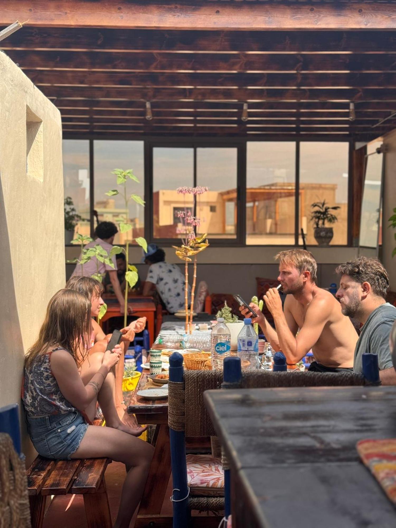 Olas Surf Camp Эмуан Экстерьер фото